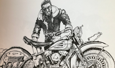 Drawing - Harley