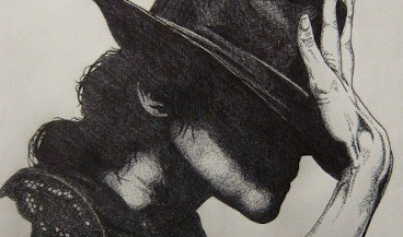 Drawing of Michael Jackson